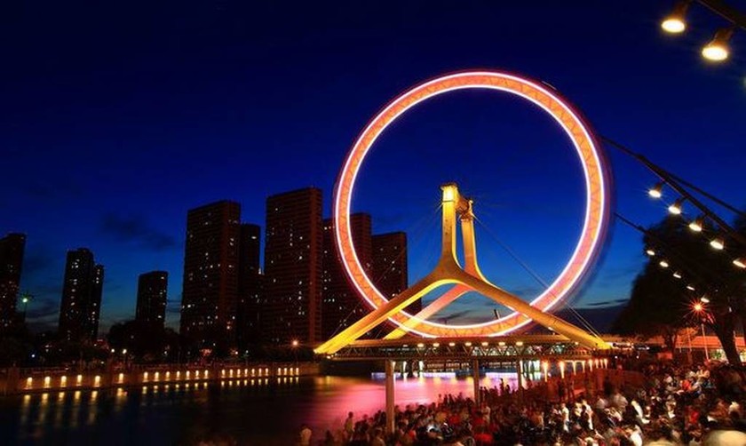 Tianjin Eye - Ο γιγάντιος τροχός της Κίνας