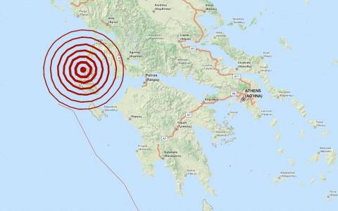 Σεισμός 4,8 Ρίχτερ στην Κεφαλονιά