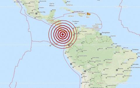 Σεισμός 5,5 Ρίχτερ κοντά στον Παναμά