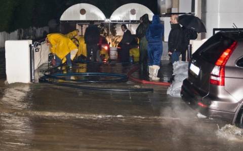Μετρά πληγές από τις πλημμύρες η Κύπρος