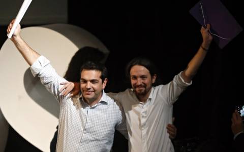 Podemos: «Η ελπίδα ξεκινά από την Ελλάδα»