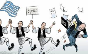 Το σκίτσο της NY Times για τη νίκη ΣΥΡΙΖΑ