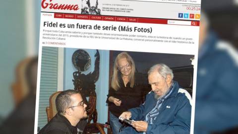 Κούβα: Φωτογραφίες του Φ. Κάστρο στη δημοσιότητα μετά από 6 μήνες (photos)