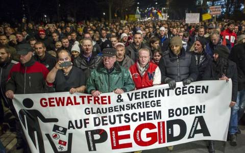 Το κίνημα Pegida περνά τα σύνορα της Γερμανίας