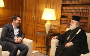 Πατριάρχης Αλεξανδρείας σε Τσίπρα: Ο Πούτιν σας θεωρεί χαρισματικό