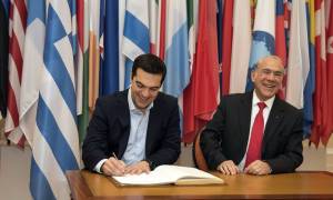 Ο Α. Τσίπρας στον ΟΟΣΑ-Υπεγράφη η συμφωνία
