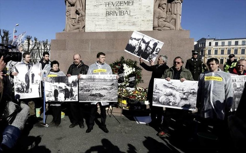 Λετονία: Πορεία συνεργατών των ναζί στη Ρίγα