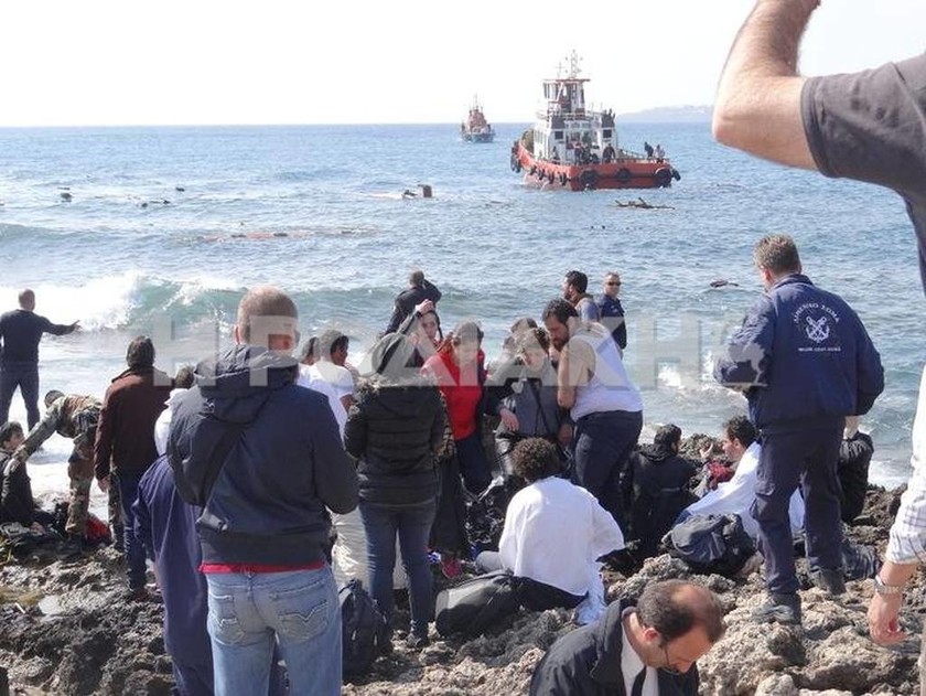 Τραγωδία στη Ρόδο: Ναύαγιο με τρεις νεκρούς μετανάστες (photos & video)