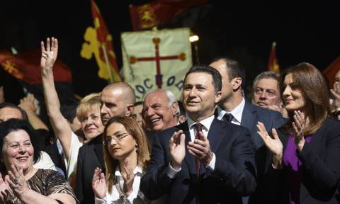 Σκόπια: Μεγάλη συγκέντρωση του κυβερνώντος κόμματος του Νίκολα Γκρούεφσκι