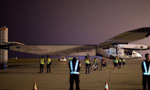Το Solar Impulse 2 προσγειώθηκε στην Ιαπωνία… λόγω κακοκαιρίας