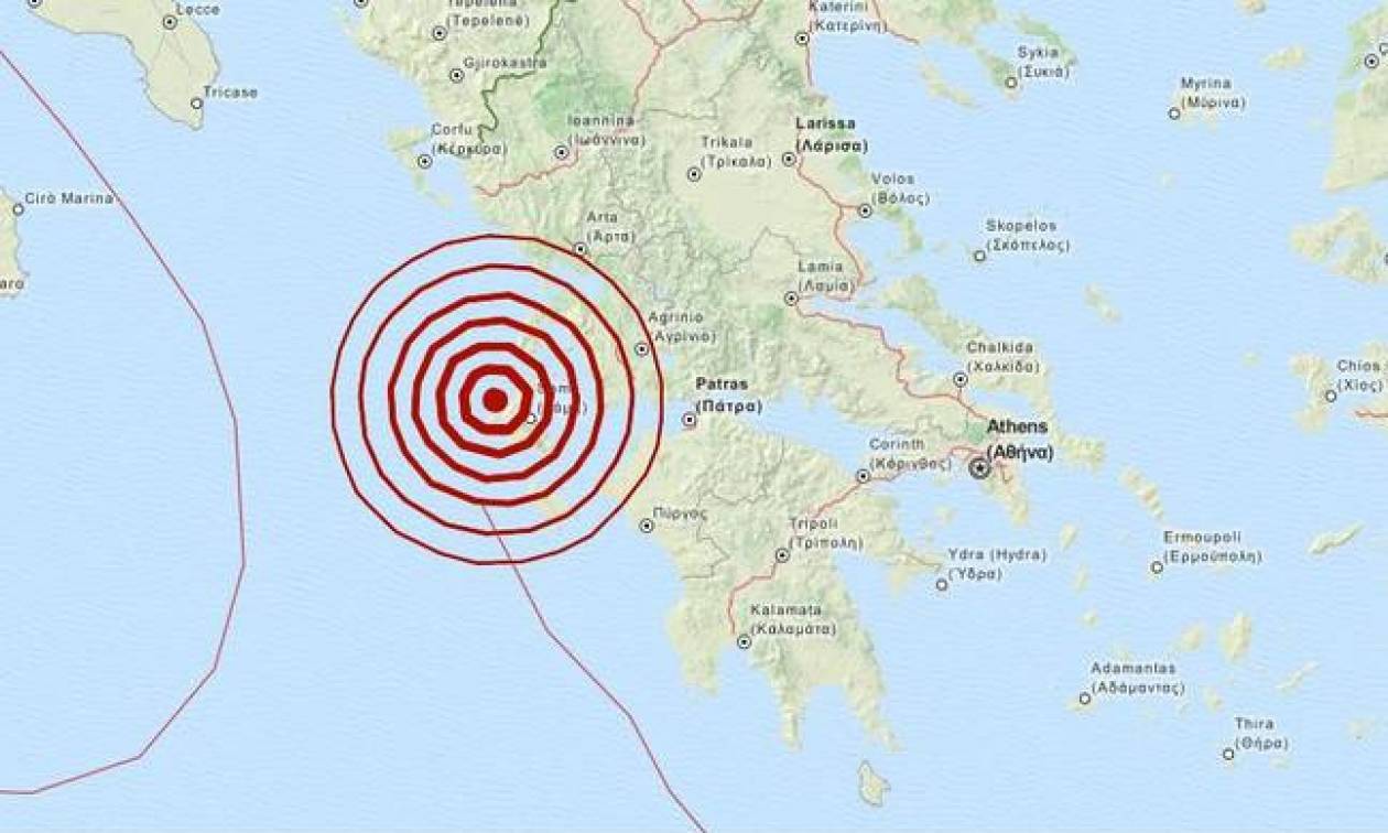 Σεισμός 4 Ρίχτερ στην Κεφαλονιά