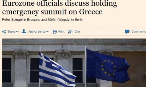 Έκτακτη Σύνοδος Κορυφής την Κυριακή αν αποτύχει το Eurogroup