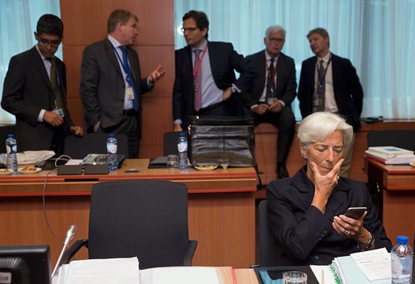 Eurogroup: Οι πρώτες εικόνες μέσα από τη συνεδρίαση των Ευρωπαίων ΥΠΟΙΚ  