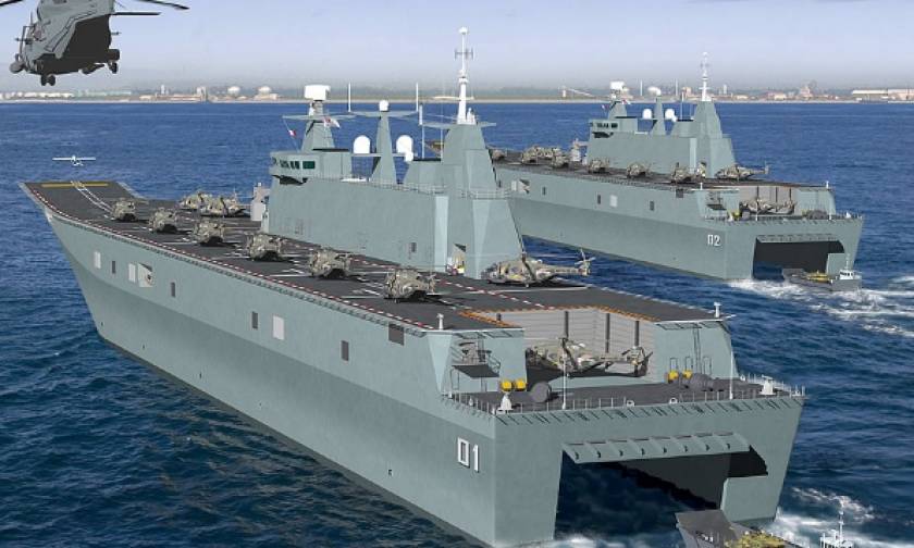Αποκαλυπτήρια για πλοία που επιθυμούν να αντικαταστήσουν τα Mistral