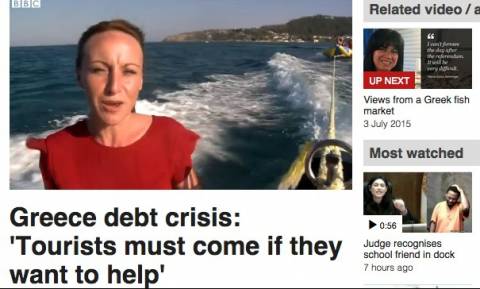 Δημοψήφισμα 2015 - BBC - Ελάτε στο Φαληράκι για να βοηθήσετε την Ελλάδα (video)