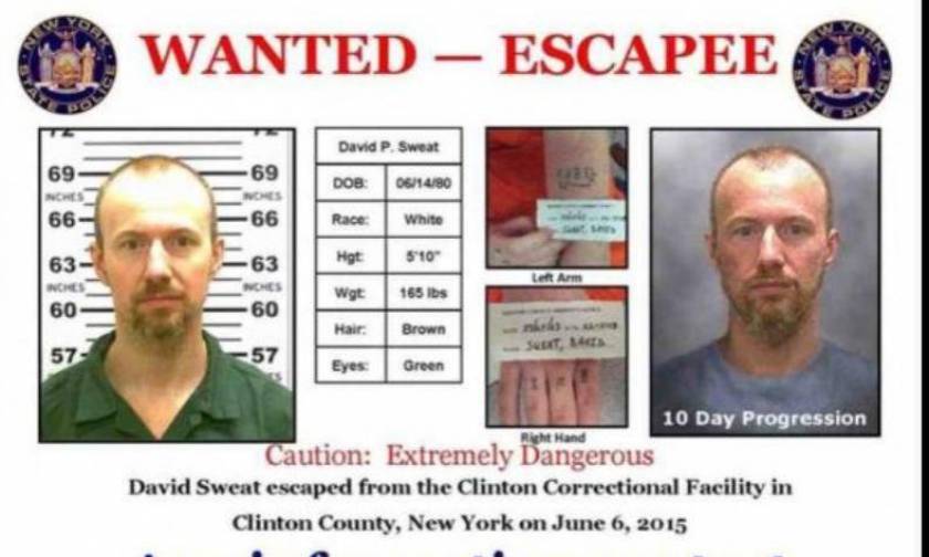 Captured New York fugitive moved to prison from hospital