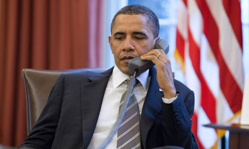 Τηλεφωνική επικοινωνία Ομπάμα με Τσίπρα και Μέρκελ