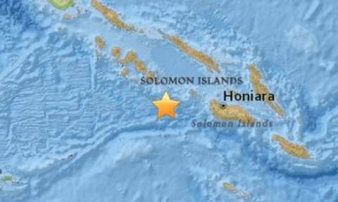 Σεισμός μεγέθους 7R στα Νησιά Σολομώντα