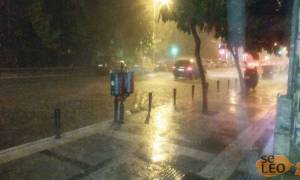 Καιρός: Ξαφνικό μπουρίνι στη Θεσσαλονίκη – Πλημμύρισαν σπίτια (pics-vid)