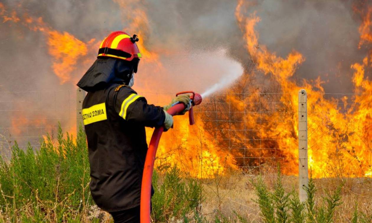 Προσοχή: Πολύ υψηλός κίνδυνος πυρκαγιάς για σήμερα (22/08)