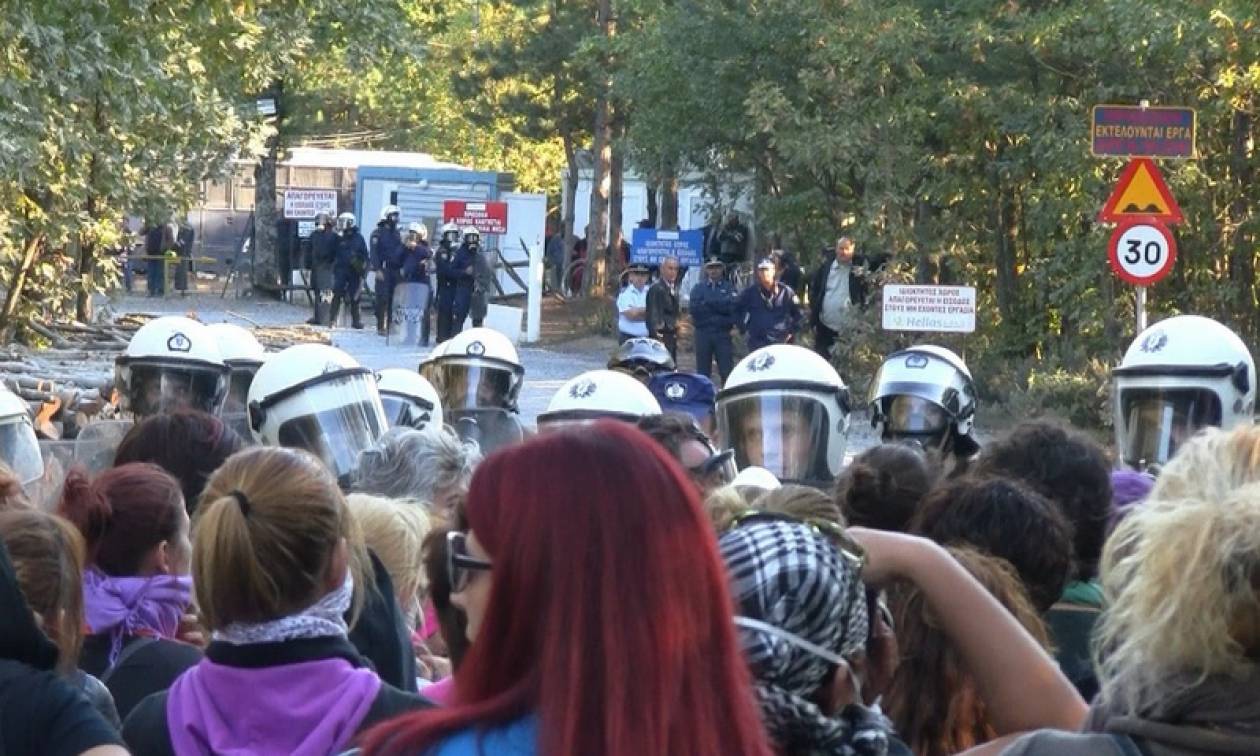 Χαλκιδική: Καταδίκη τεσσάρων αλλοδαπών που συμμετείχαν την πορεία κατά του χρυσού