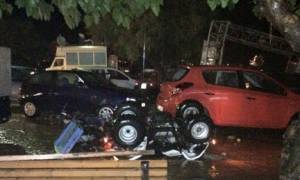 Κακοκαιρία: Καταστροφές σε Ρόδο, Σκόπελο και Χαλκιδική -Συνεχίζεται η κακοκαιρία (pics)