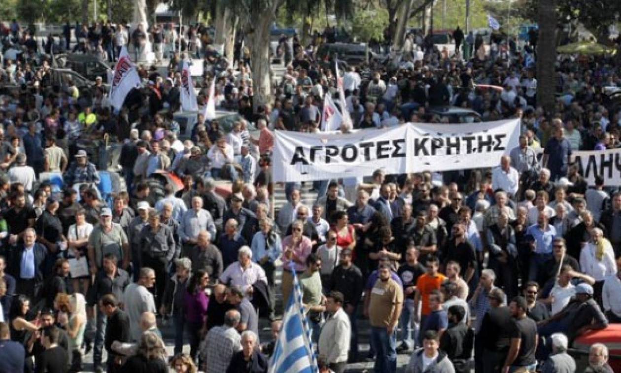 Σε τροχιά κινητοποιήσεων οι αγρότες στην Κρήτη