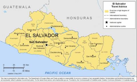 Στα ύψη η εγκληματικότητα στο Ελ Σαλβαδόρ