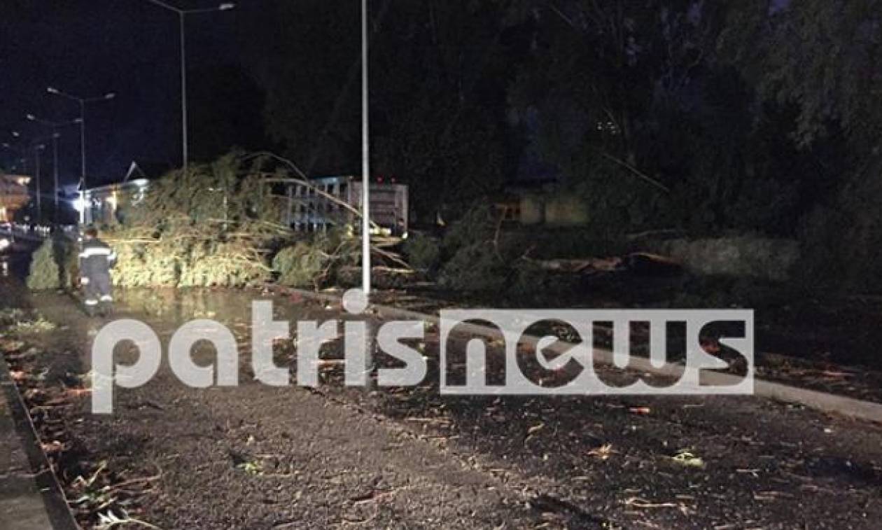 Ηλεία: Προβλήματα από την κακοκαιρία σε Κυλλήνη και Πύργο