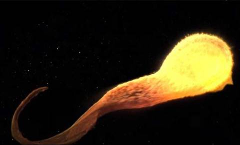 Εκπληκτικό βίντεο της NASA: Μαύρη τρύπα ρουφάει ένα άστρο!