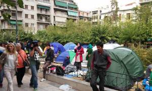 Κάνουν την Αθήνα πόλη προσφύγων