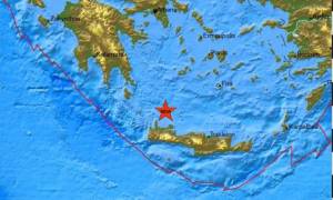 Σεισμική δόνηση 4,3 Ρίχτερ στην Κρήτη