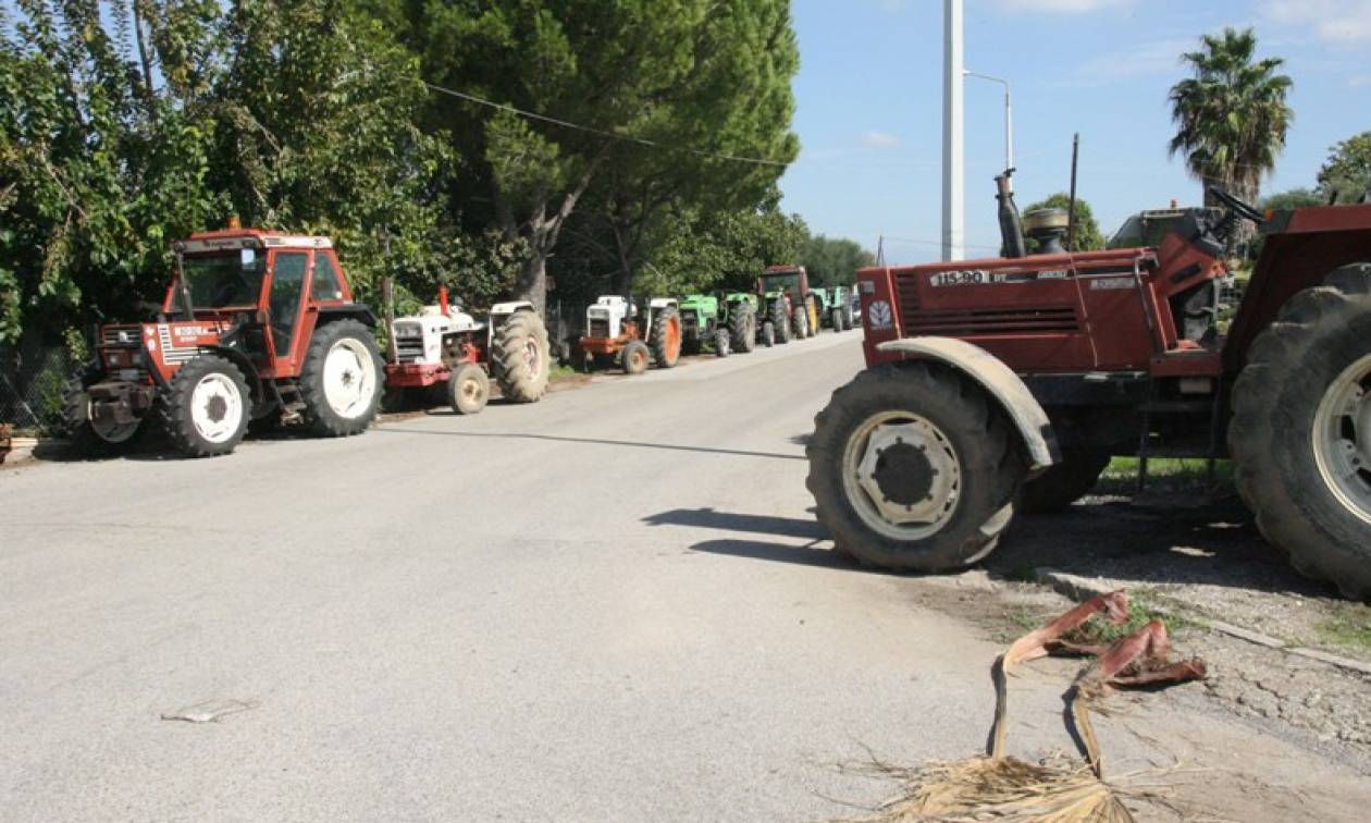 Συμβολικός αποκλεισμός της Εγνατίας από αγρότες και κτηνοτρόφους