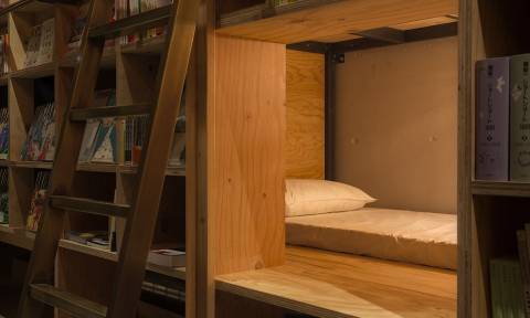 Το Hostel για βιβλιοφάγους άνοιξε στο Τόκιο (photos)
