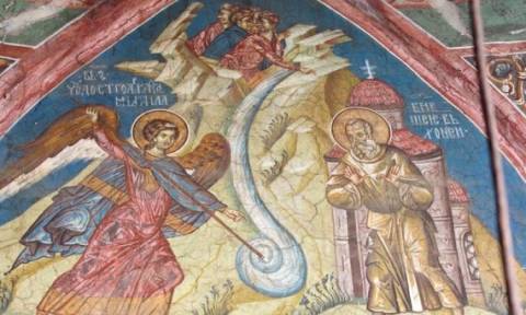 Το θαύμα των Αρχαγγέλων Μιχαήλ και Γαβριήλ στη Μονή Δοχειαρίου (video)