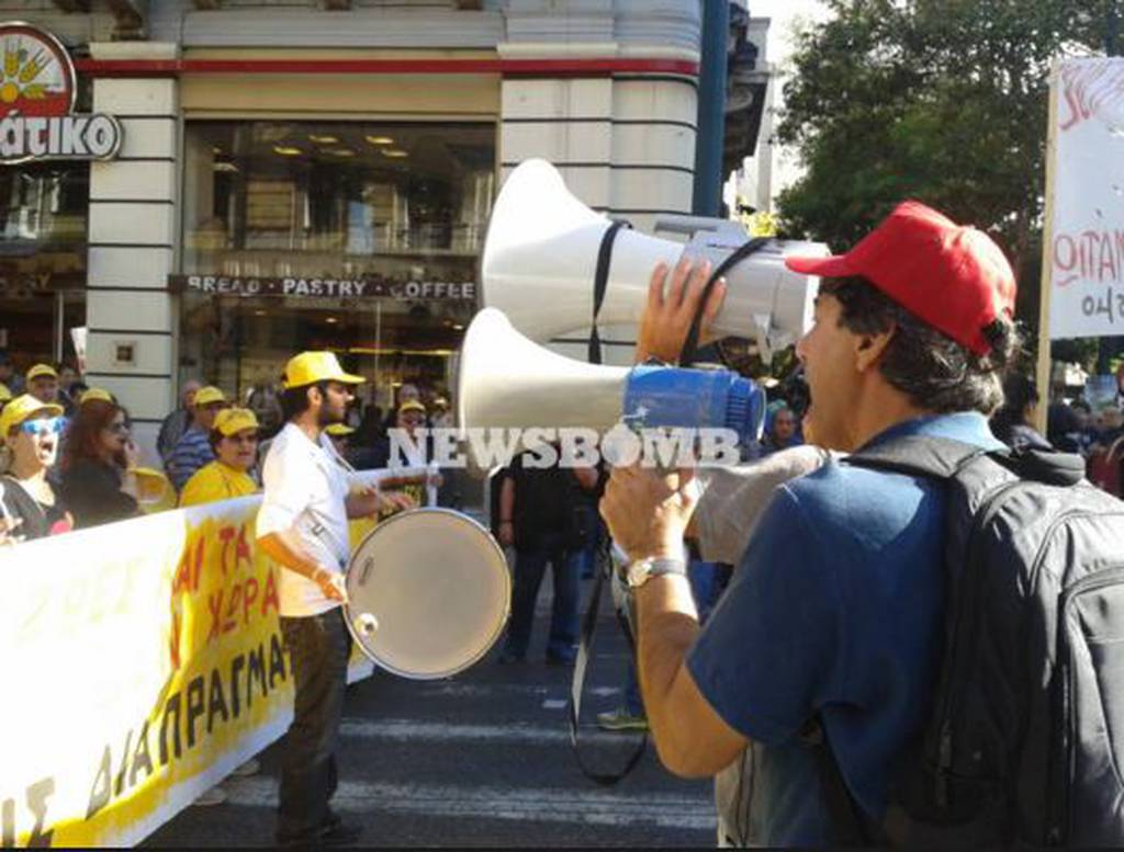 Μεγαλειώδης η συγκέντρωση κατά της λιτότητας (pics-vid)