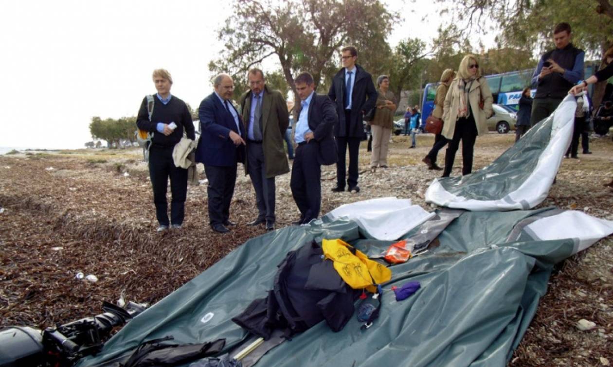 Στη Λέσβο οι πρέσβεις των 28 της Ε. Ε.