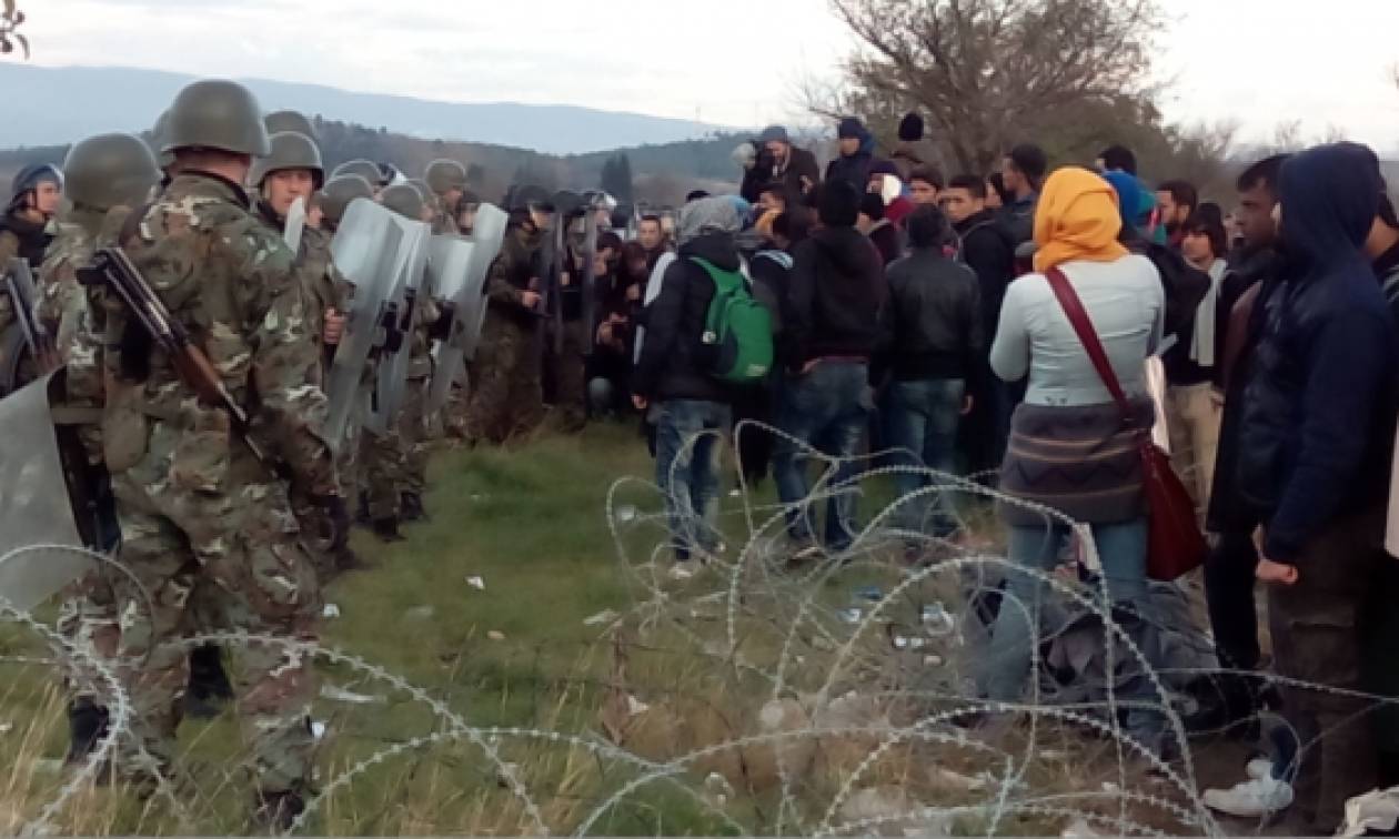 Ένταση και πάλι στην Ειδομένη