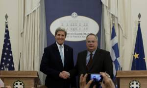 Το μήνυμα Κέρι στα ελληνικά: «Οι ΗΠΑ στηρίζουν την Ελλάδα»