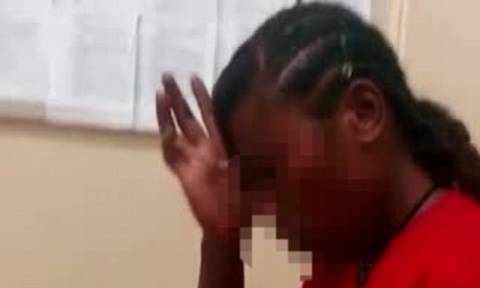Βίντεο σοκ: Την ανάγκασαν να φάει… προφυλακτικά για να μην πάει φυλακή!