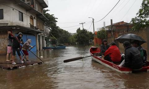 Παραγουάη: Σοβαρές πλημμύρες πλήττουν έκταση στα σύνορα με Ουρουγουάη, Αργεντινή και Βραζιλία