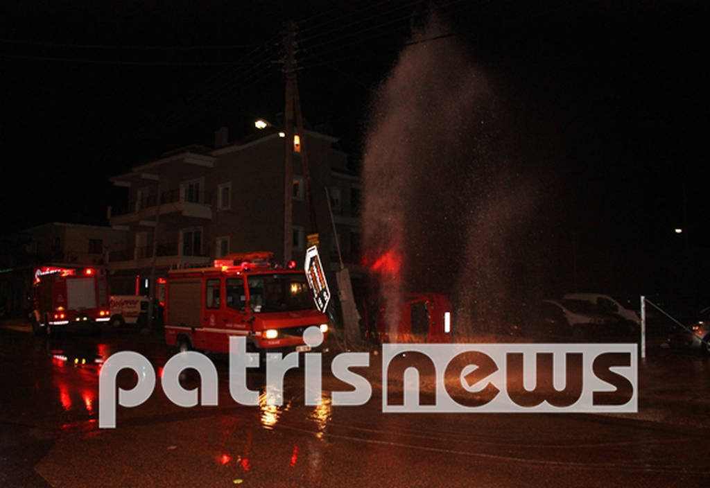 Πύργος: Άγιο είχε 24χρονος οδηγός! (pics)