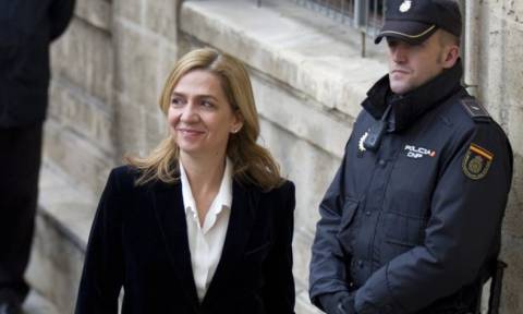 Σε δίκη η πριγκίπισσα Κριστίνα της Ισπανίας για φοροδιαφυγή (Vid)