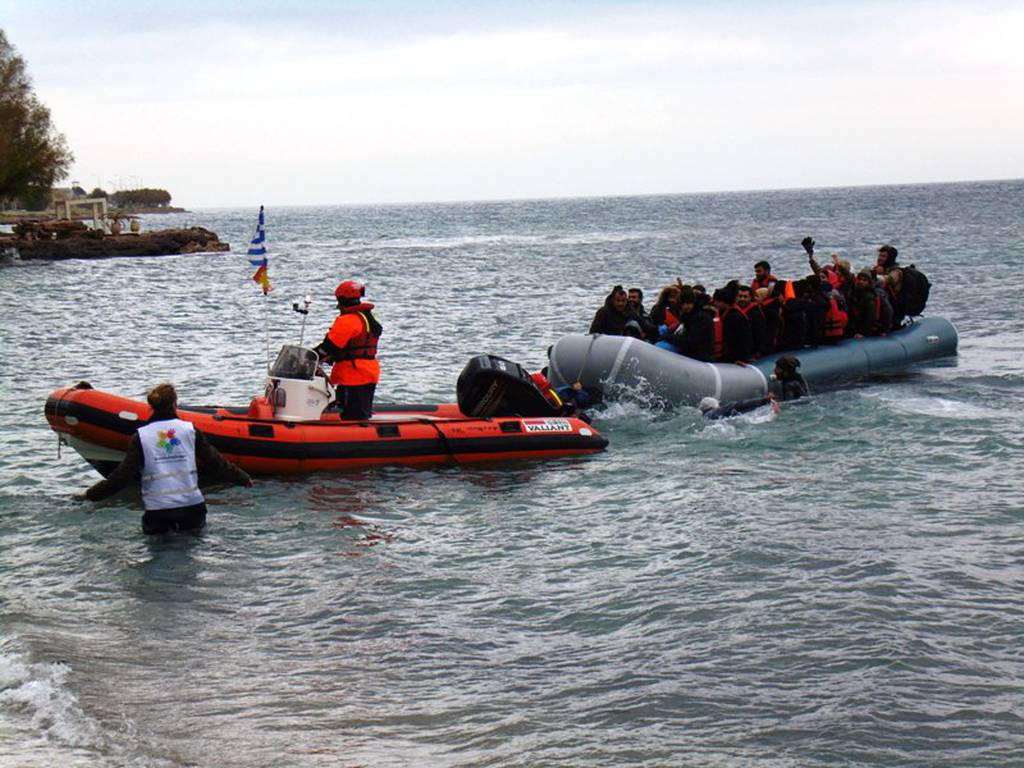 Παραμένουν σημαντικές οι προσφυγικές και μεταναστευτικές ροές προς τη Λέσβο