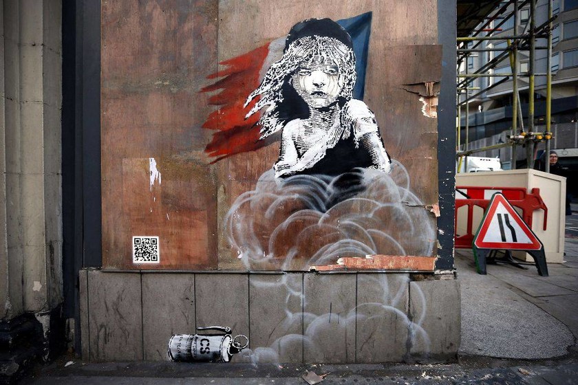 Δείτε το νέο πρωτοποριακό έργο του Banksy στο Λονδίνο - Τι το κάνει τόσο ξεχωριστό (video)