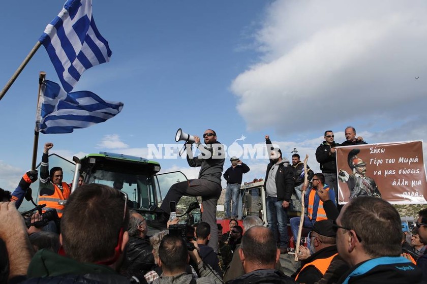 Αγροτικές κινητοποιήσεις: Ξεκίνησε η απόβαση των αγροτών στην Αθήνα