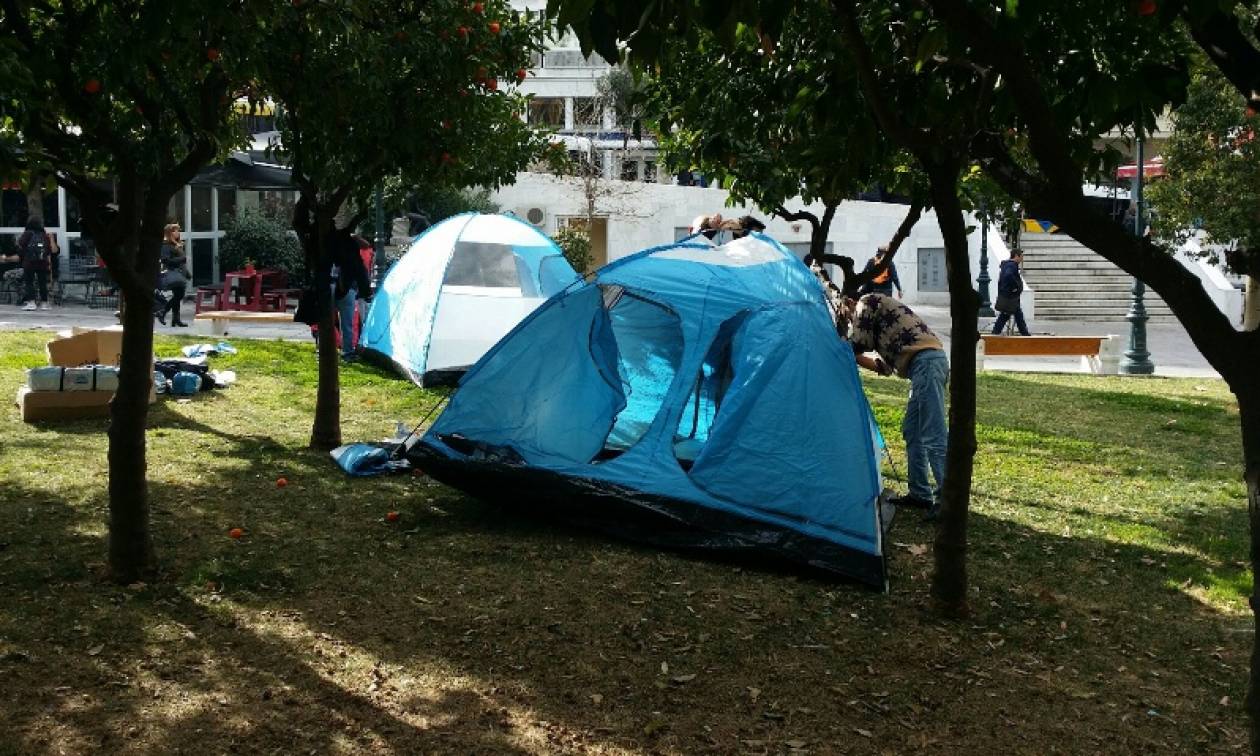 Αγρότες: Στήνονται σκηνές στο Σύνταγμα!