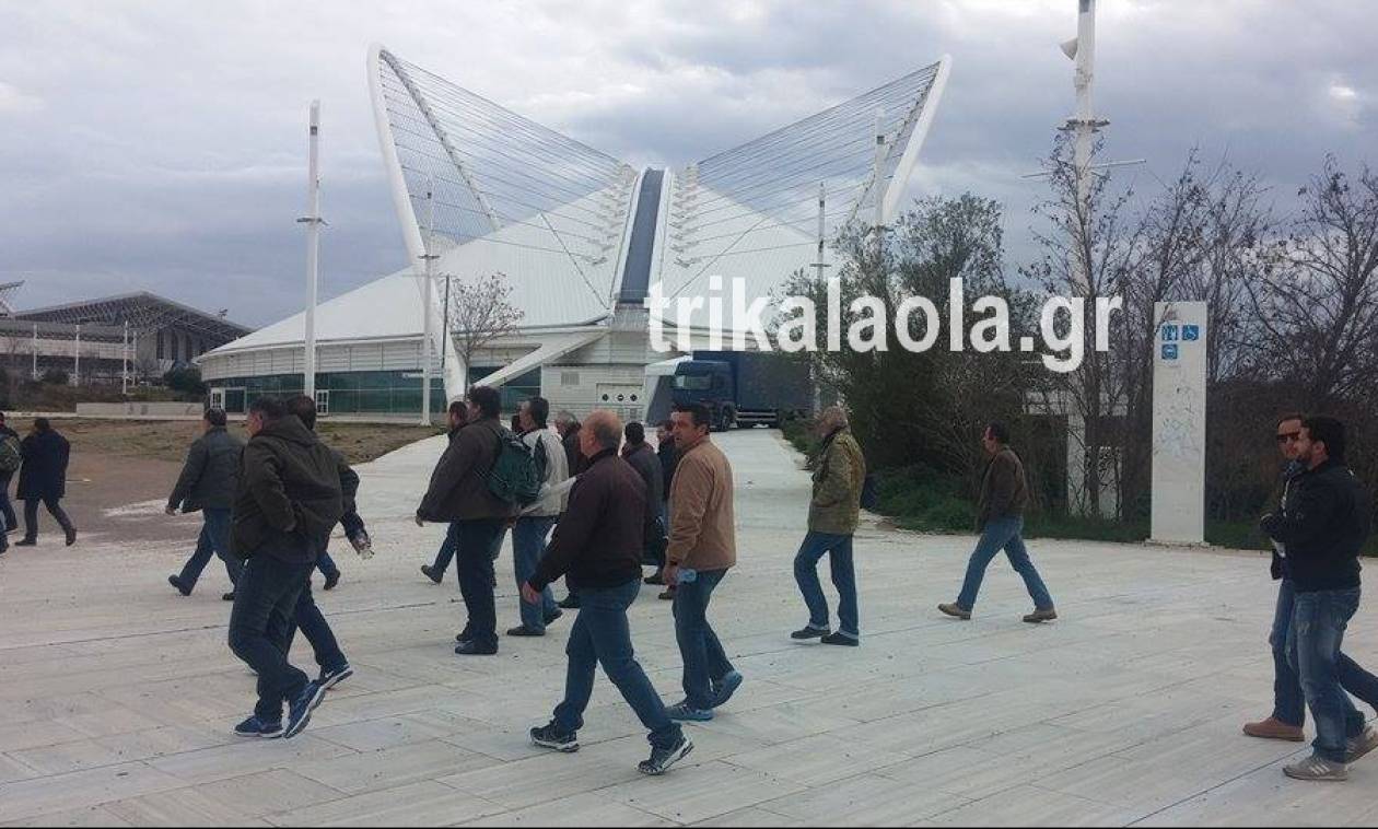 Αγρότες: Στην Αθήνα οι Τρικαλινοί κτηνοτρόφοι (pics&vid)