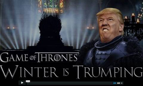 Η απρόσμενη εμφάνιση του Ντόναλντ Τραμπ στο Game of Thrones (vid)