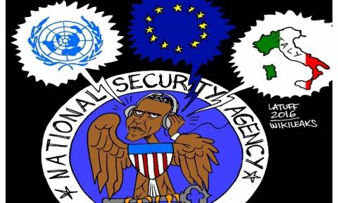 Wikileaks: Η NSA «παρακολουθούσε» Μέρκελ, Μπερλουσκόνι, Νετανιάχου και Μπαν Kι-μουν